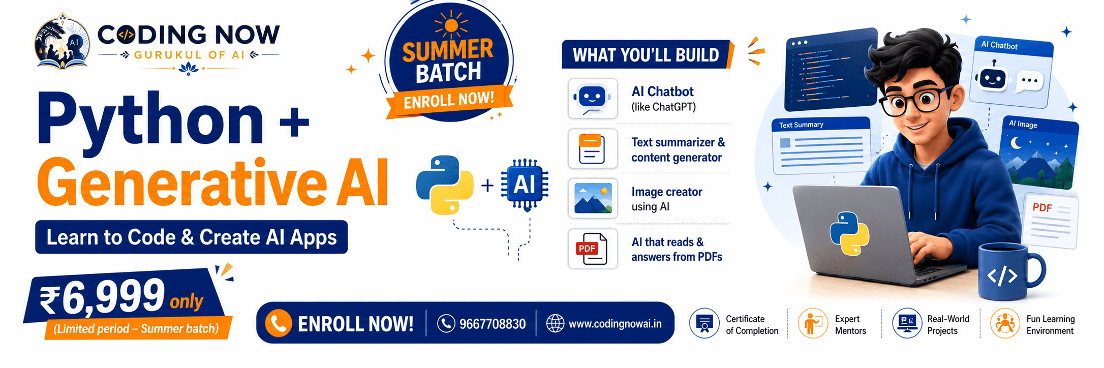 Coding Now - AI and Full Stack Development Courses