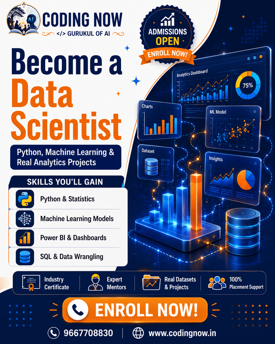 Coding Now - Placement-Focused Tech Courses in Delhi