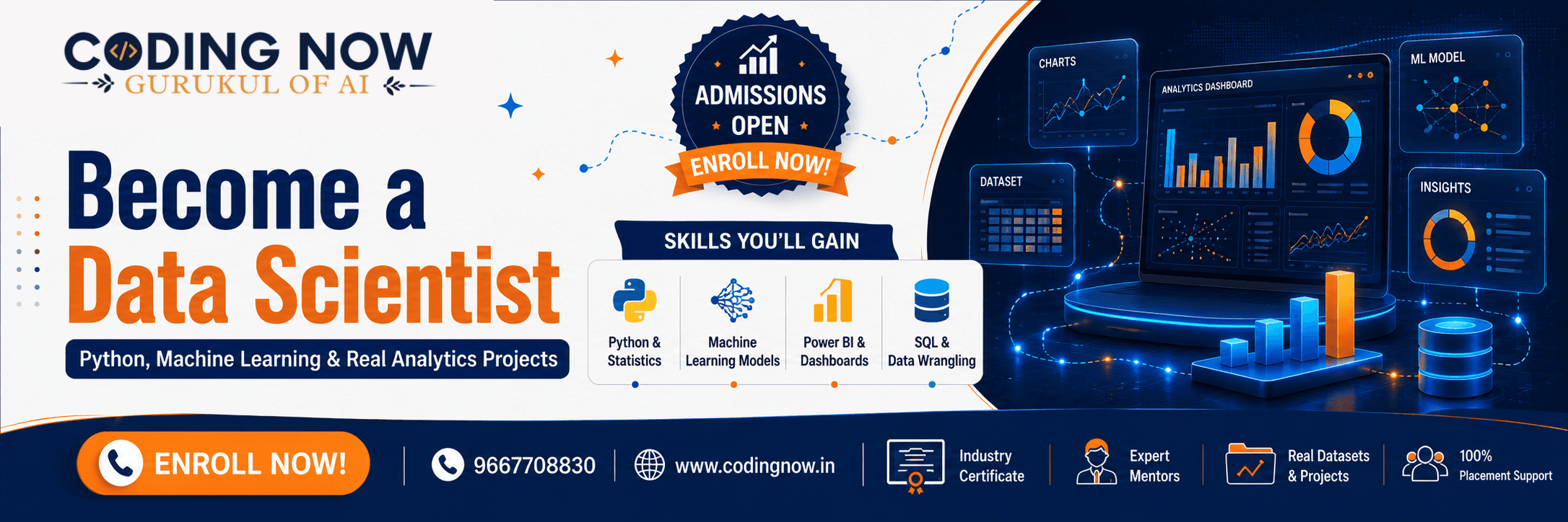 Coding Now - Placement-Focused Tech Courses in Delhi
