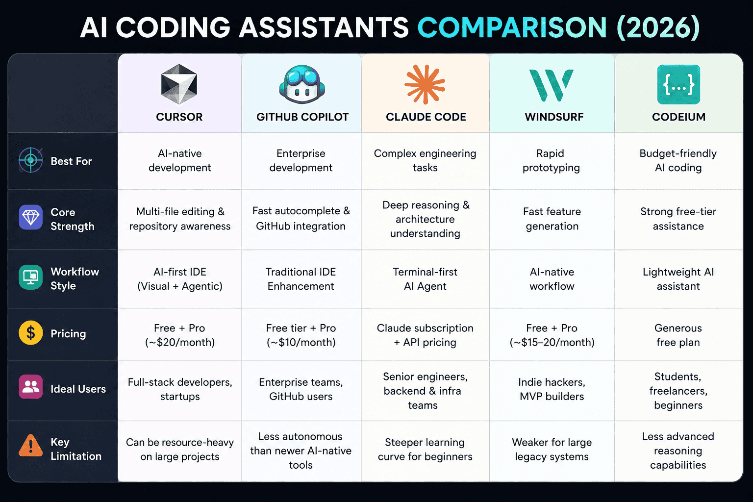 AI Coding Assistants Compared