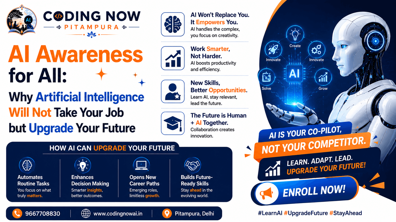 AI Awareness for All: Why Artificial Intelligence Will Not Take Your Job but Upgrade Your Future